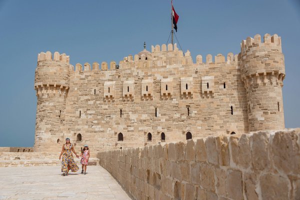 Découvrez la citadelle de qaitbay, joyau d'alexandrie